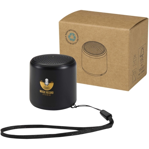 Velkis 3W recycled plastic wireless Bluetooth speaker