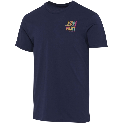 Branded Azurite 160 g/mÂ² short sleeve unisex OCS organic t-shirt