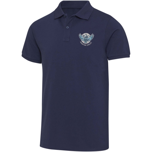 Beryl 220 g/mÂ² short sleeve unisex OCS organic recycled polo