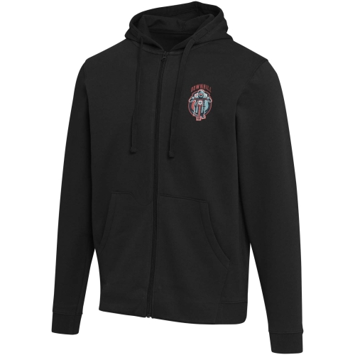 Jasper 280 g/mÂ² OCS organic recycled unisex full zip hoodie