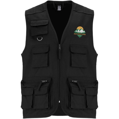 Venera 200 g/m2 v-neck multi-pocket workwear vest