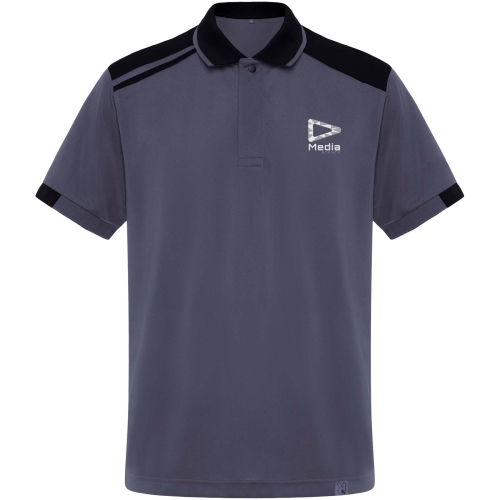 Samurai 160 g/m2 unisex antibacterial short sleeve polo