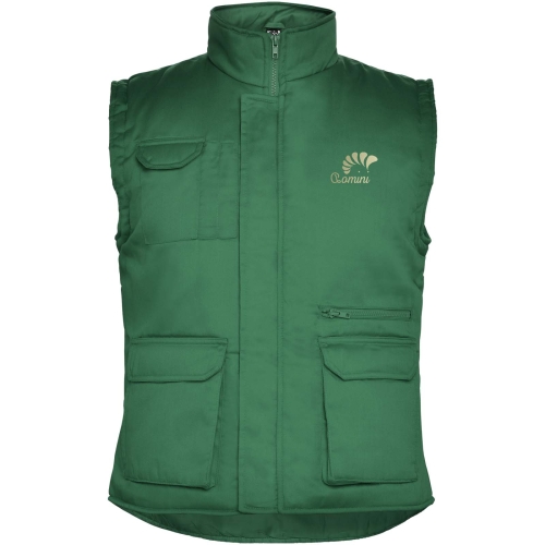 Almanzor multi-purpose workwear bodywarmer with high neck