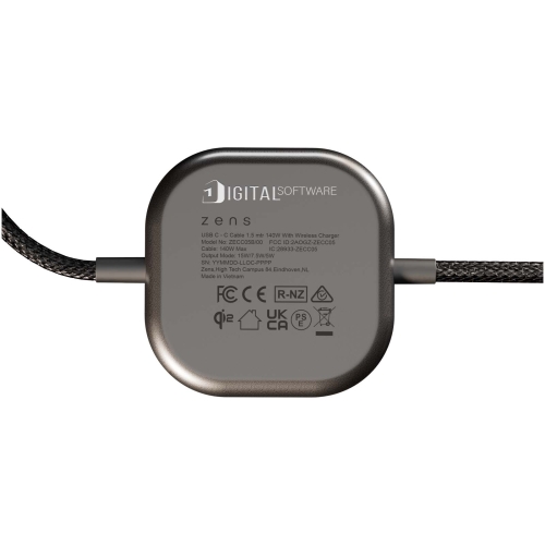 Zens Pro 2 240W USB-C 2-in-1 charging cable