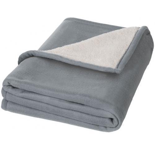 Branded Luxury Fleece Sherpa Blankets  / Throws Springwood Plaid