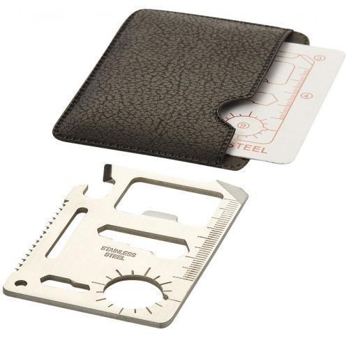 Credit Card Multi Tool Saki 15-function Tools Cards Stainless Steel Custom Logo