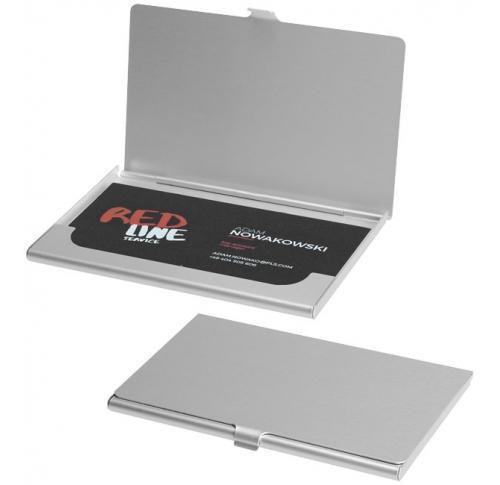 Aluminium Metal Business Card Holder Holds 10 Business Cards