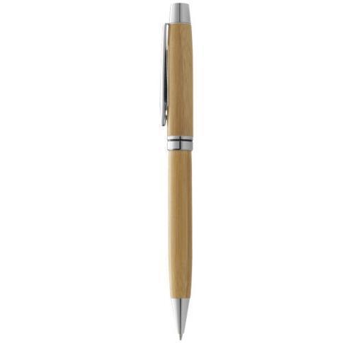 Eco Bamboo Pens Twist Mechanism Printed Logo