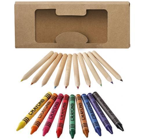 Pencil and Crayon set