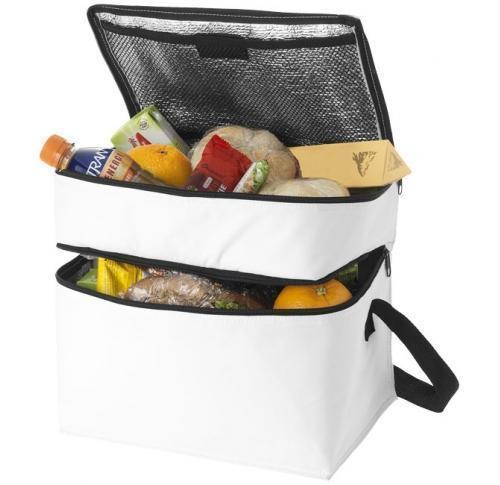 Branded Cooler Bags Two Zipped Compartments