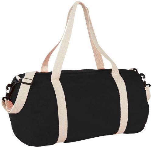 Branded Cotton Barrel Sports Duffel Bags
