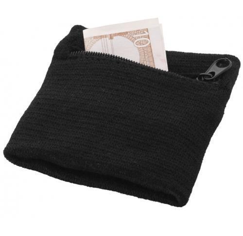Sweatband with zipped