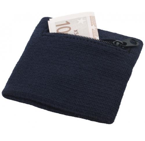 Sweatband with zipped