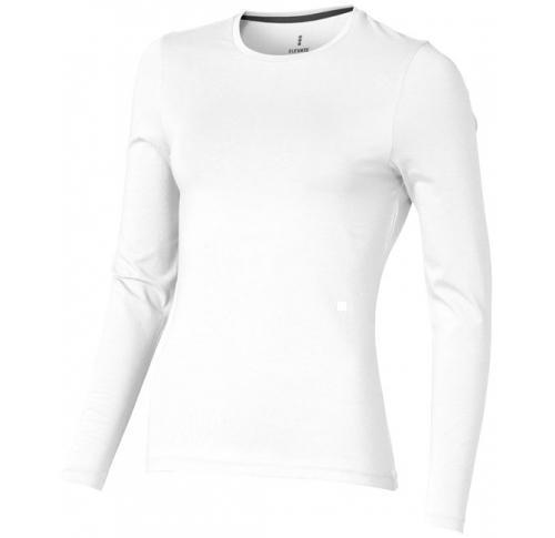 Elevate Ponoka Long Sleeve Ladies T-shirts Organic Cotton Printed Logo