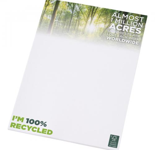 Printed A4 Notepad Desk-Mate® Recycled 100 Sheets