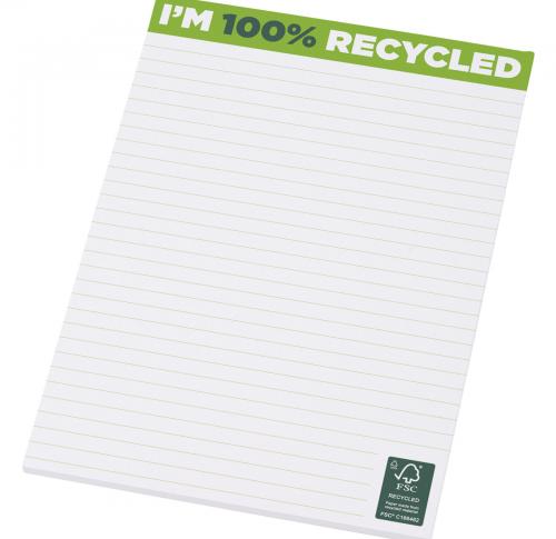 Branded A5 Notepad Desk-Mate®  Recycled 50 Sheets