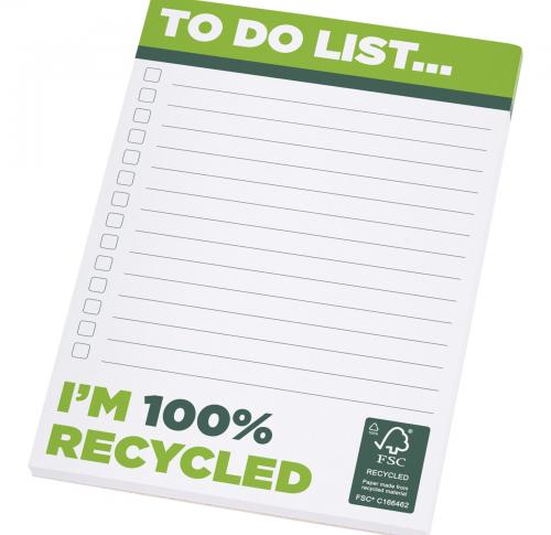 A6 Notepad Desk-Mate®  Recycled 25 Sheets