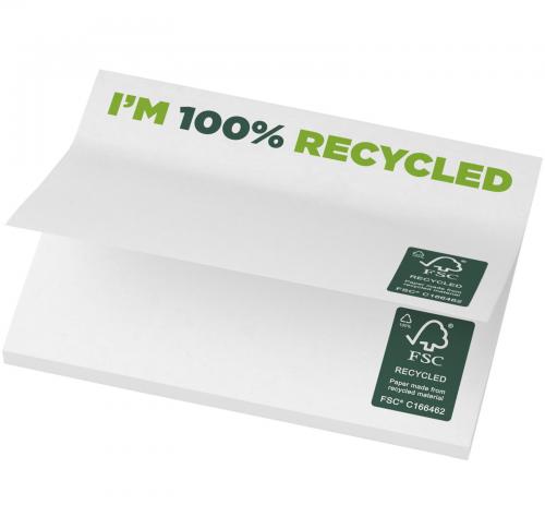 Custom Printed Recycled Sticky Notes 100x75 50 Sheets