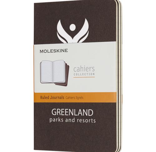 Printed Moleskine Cahier Journal PK - ruled