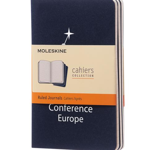 Printed Moleskine Cahier Journal PK - ruled