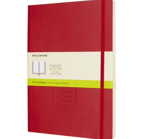 Moleskine Classic XL soft cover notebook - plain