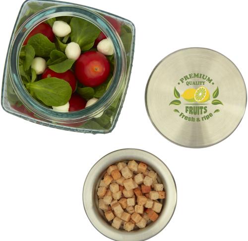Lechug recycled glass salad pot