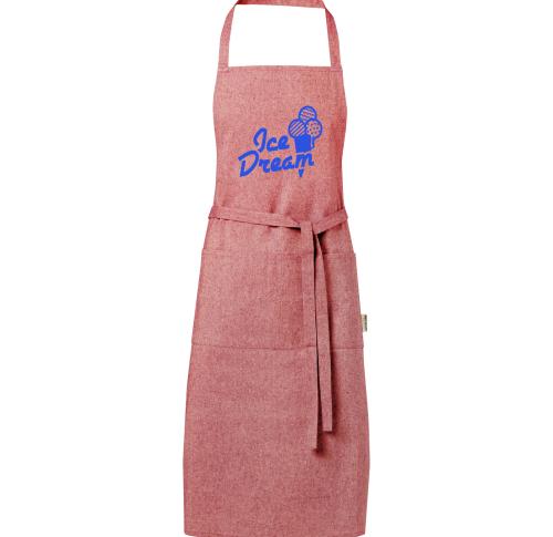 Branded Eco Friendly Recycled Cotton Aprons Pheebs 200 G/m²