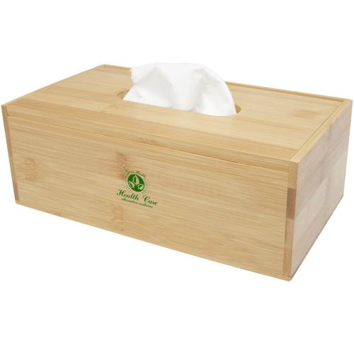 Custom Branded Bamboo Tissue Box Holders