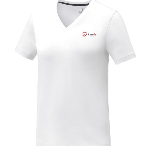 Elevate Somoto short sleeve women's V-neck t-shirt 