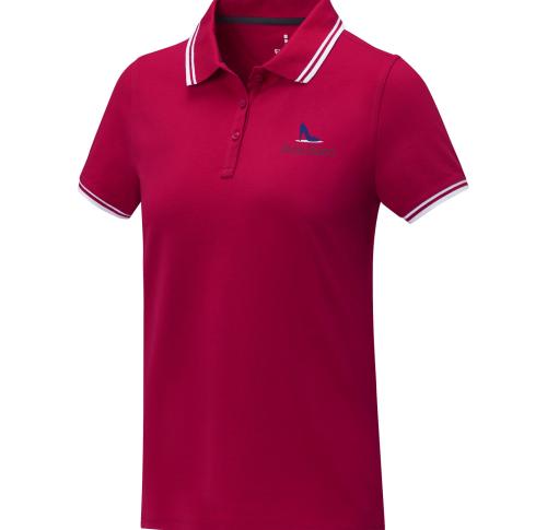 Elevate Amarago short sleeve women's tipping polo