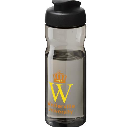 Printed Tritan 650 Ml Flip Lid Sport Water Bottle H2O Active® Base 