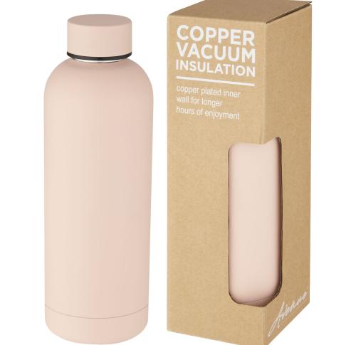 Branded Spring 500 Ml Copper Vacuum Stainless Steel Metal Insulated Bottle