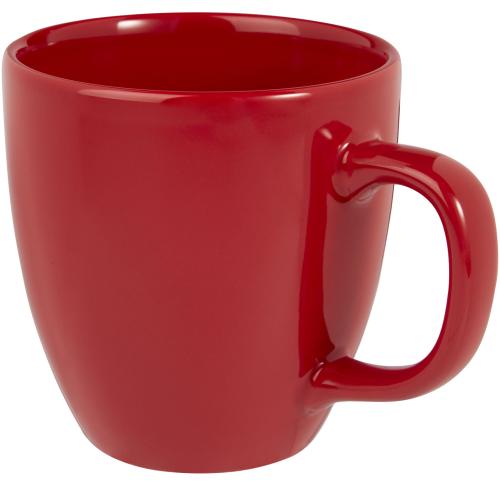 Custom Printed Moni 430 Ml Ceramic Coffee Mugs Glossy Finish