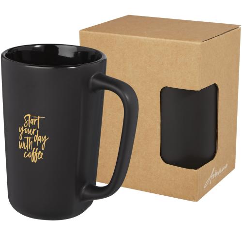 Perk 480 ml ceramic mug