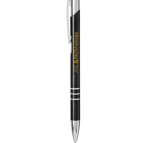 Moneta laser colour aluminium click ballpoint pen