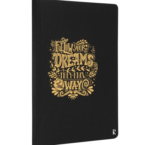 Karst® A5 stone paper hardcover notebook - squared
