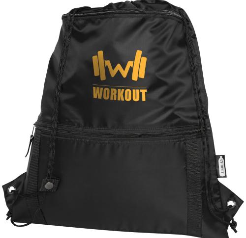 Adventure recycled insulated drawstring bag 9L