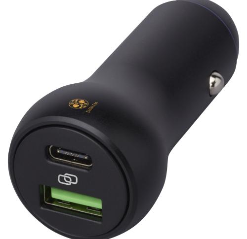 Pilot dual 55W USB-C/USB-A car charger