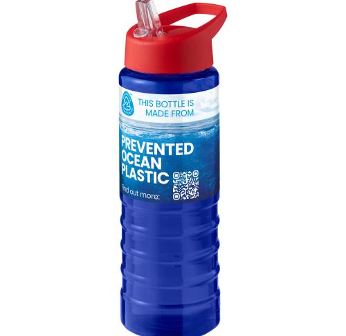 H2O Active® Eco Treble 750 ml spout lid sport bottle