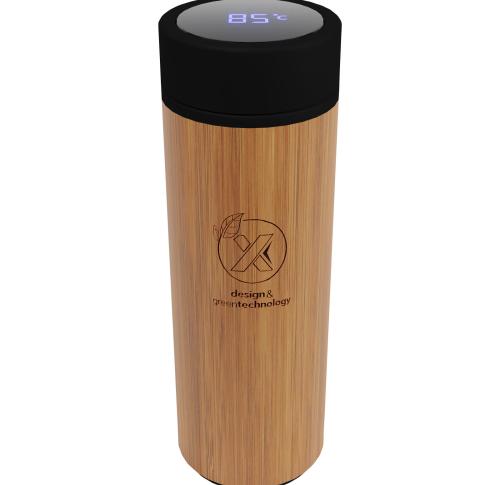 SCX.design D11 500 ml bamboo smart bottle