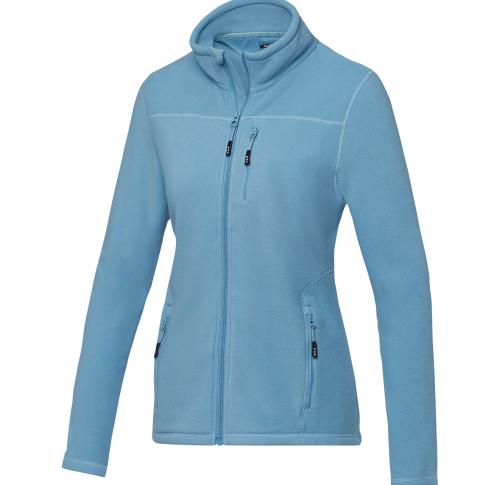 Amber women's GRS recycled full zip fleece jacket