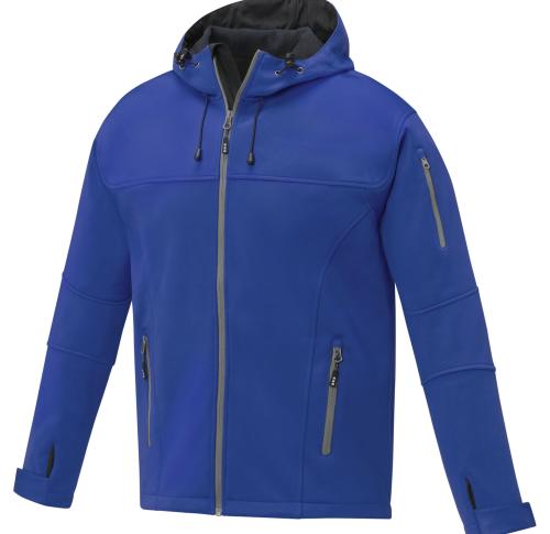 Printed Logo Waterproof Match Men's Softshell Jackets