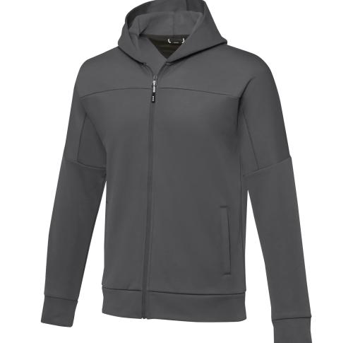 Nubia men's performance full zip knit jacket