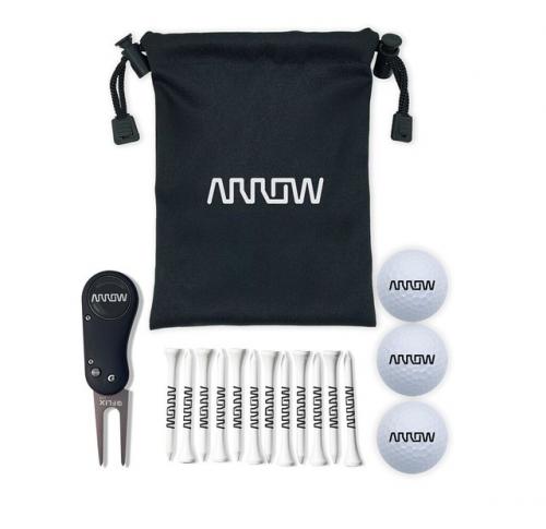 FLIX LITE AND GOLF BALL DRAWSTRING GOLF BAG SET