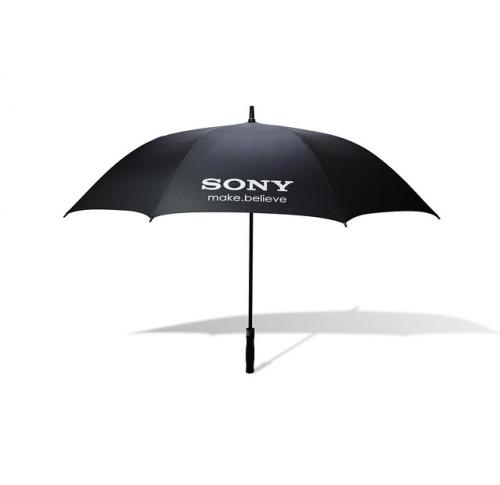STRATUS SINGLE CANOPY GOLF UMBRELLA WITH 1 PANEL PRINTED