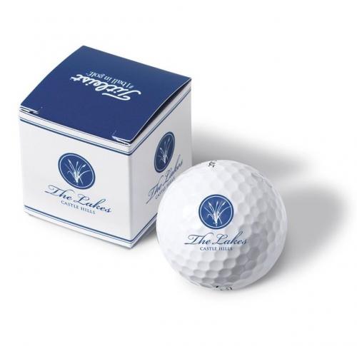 TITLEIST TOUR SOFT GOLF BALL IN 1 BALL PRINTED SLEEVE