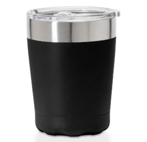 Branded Eco Recycled Stainless Steel Travel Takeaway 350ml Cofee Cups