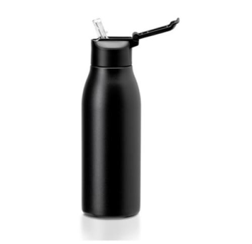 Premium Insulated Flip Straw Stainless Steel Water Bottle 600ml
