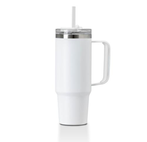 Stanley Style Grande 880ml Recycled Insulated Cups With Straw
