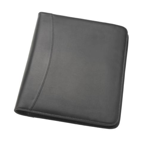  Printed Logo A4 Ring Binder Bourton Faux Leather